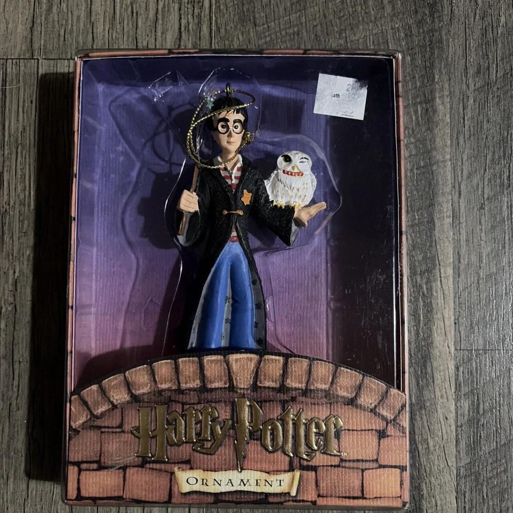 2001 KURT S. ADLER Harry Potter & Hedwig Owl, Christmas Ornament, Original Box.